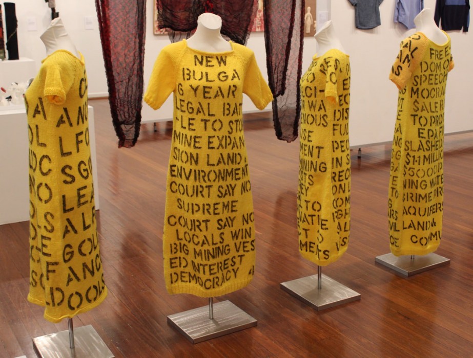 Kelcie Bryant-Duguid - Yellow Protest Dresses