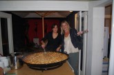 The Paella was JUST big enough!