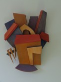 A work by Linda Bowden - first female sculptor to exhibit for ten years in Sculpture by the Sea. Now in the Decade Club!