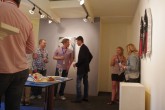 During Linton Meagher's exhibition - the 