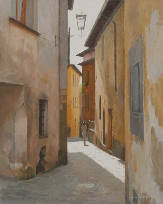 Narrow Street, Tuscany