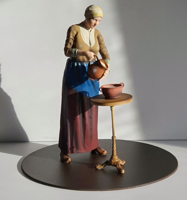 The Milkmaid After Vermeer