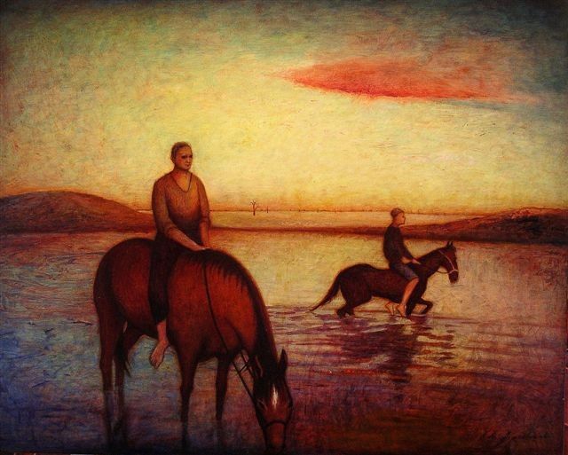 Bob Marchant - Watering the Horses