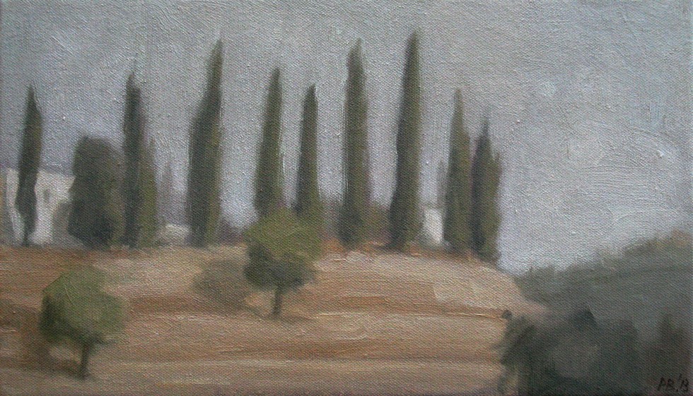 Terraced Landscape (Montepulciano) 2013