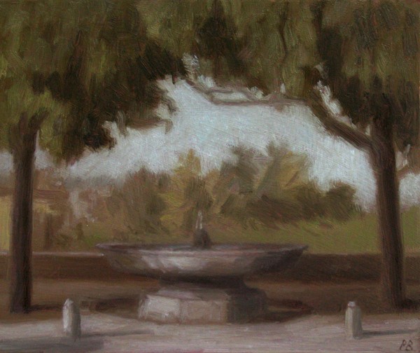 Study for the Fountain of the French Academy 2013