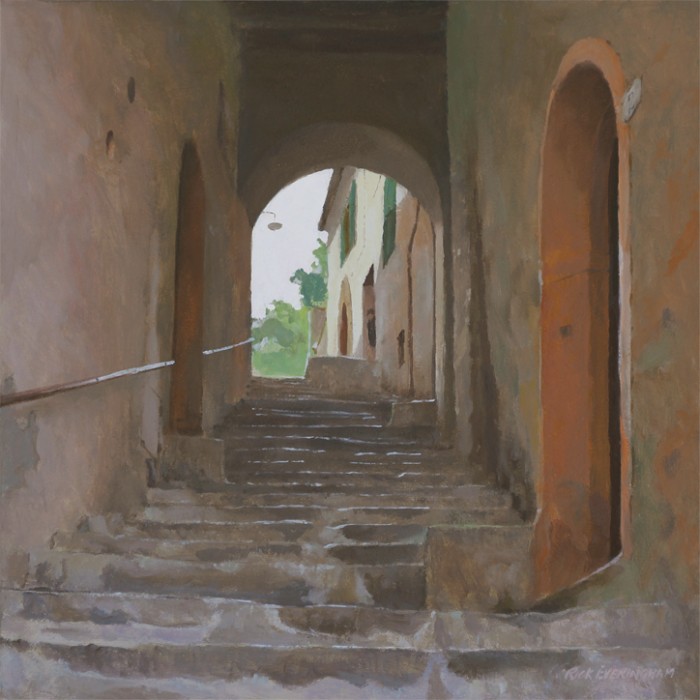 Rick Everingham - Stairway, Tuscany
