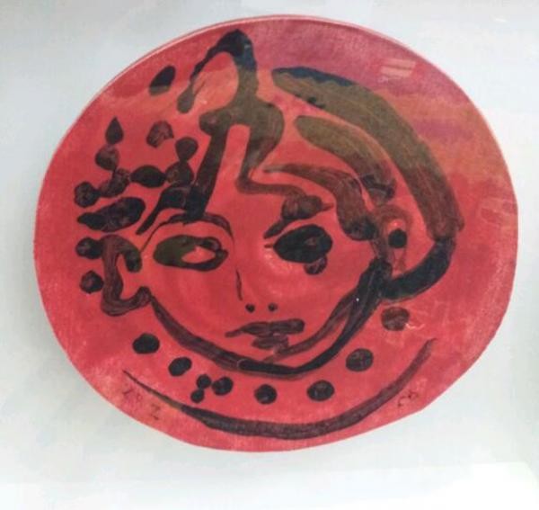 Ceramic - Red Girl