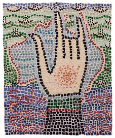Ravenna, Mosaic Hand
