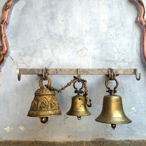 Temple Bells, Pushkar Lake, Rajasthan, India 2016